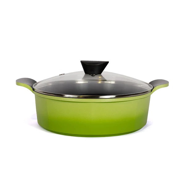 Neoflam Low Casserole 28 Green
