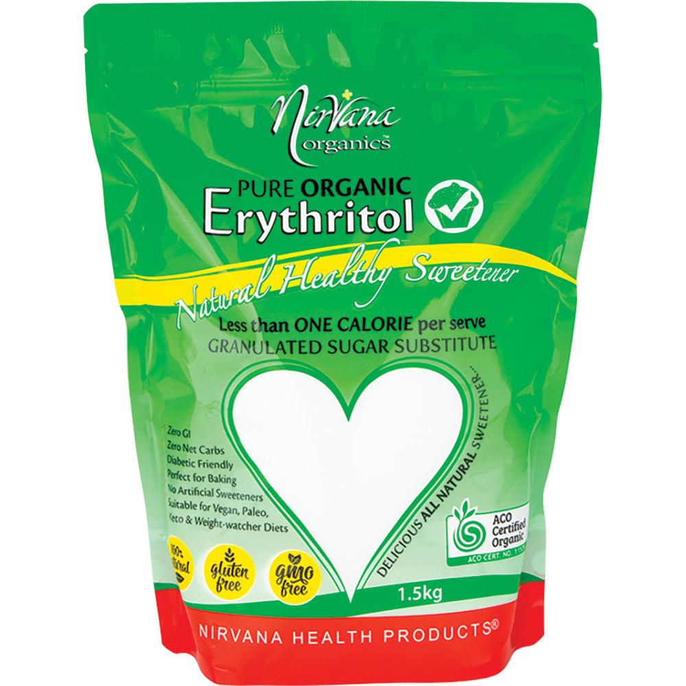 Nirvana Organics Erythritol Pure 1.5Kg