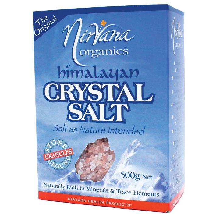 Nirvana Organics Himalayan Salt Granules 500g