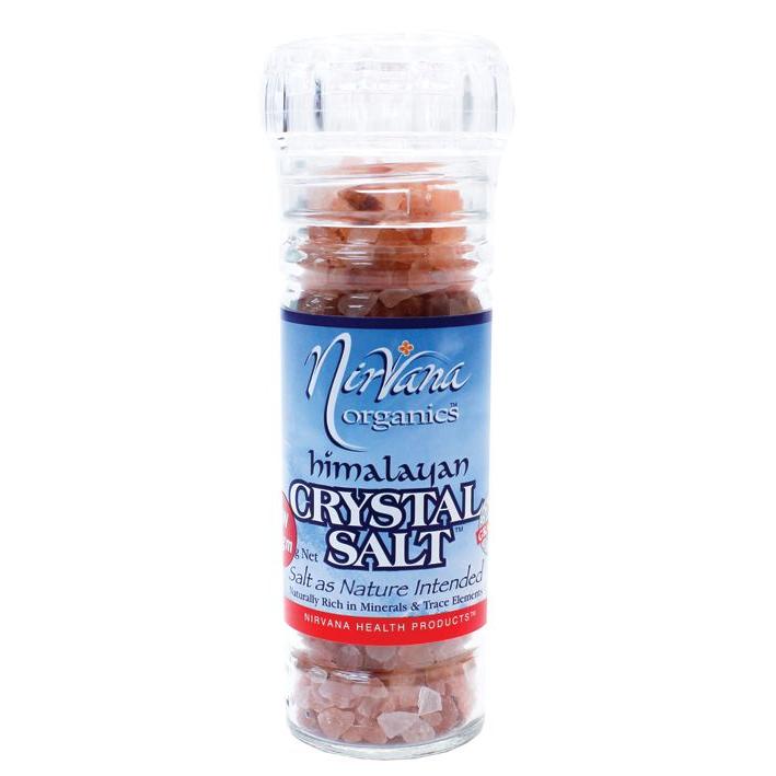 Nirvana Organics Himalayan Salt Granules (Glass Grinder) 125g