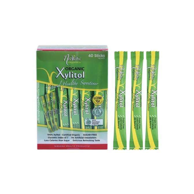 Nirvana Organics Xylitol 40 x 4g