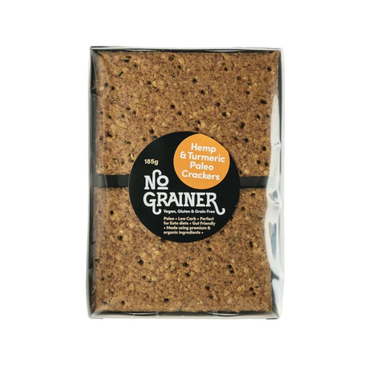 No Grainer Crackers Hemp 185g