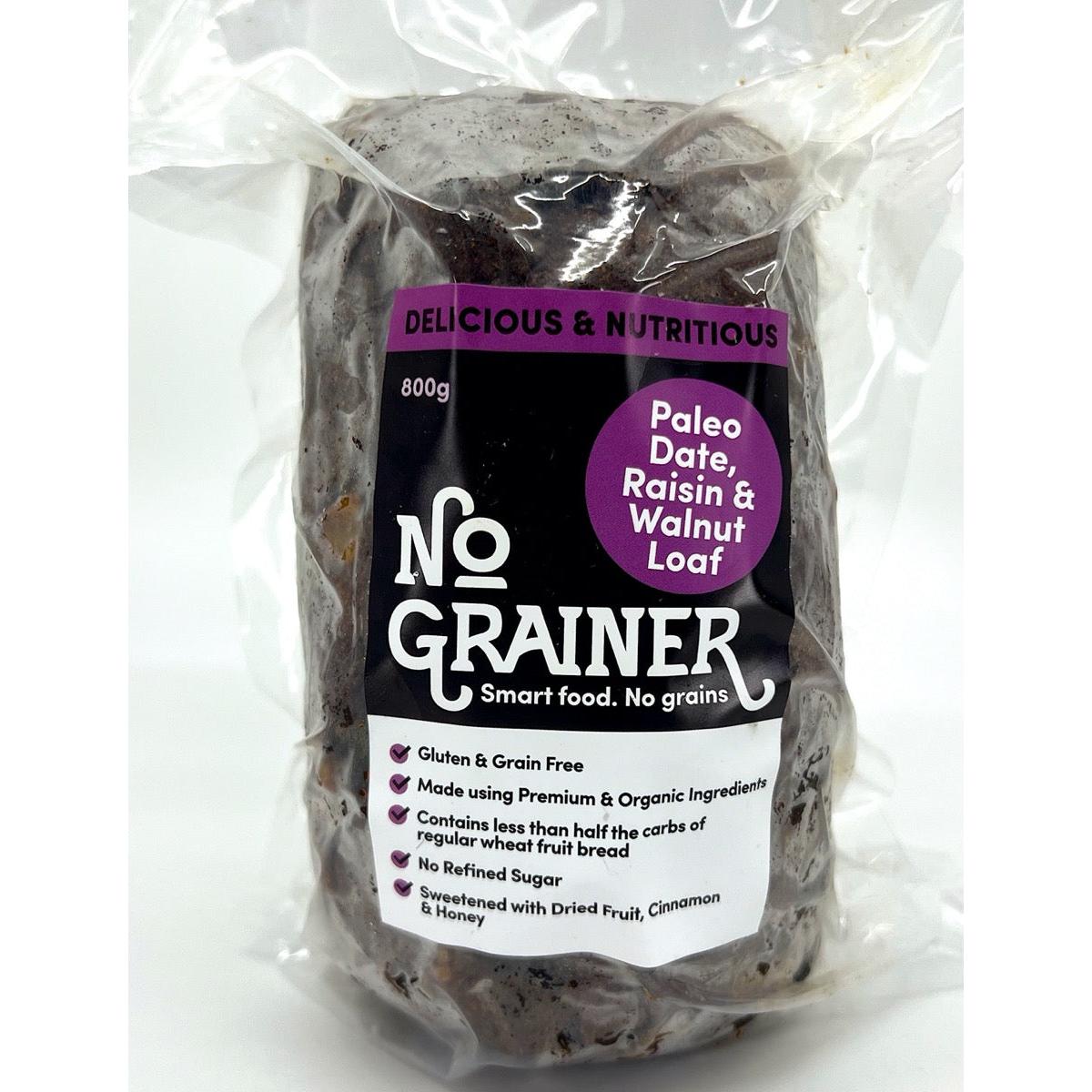 No Grainer Paleo Date Loaf 800g