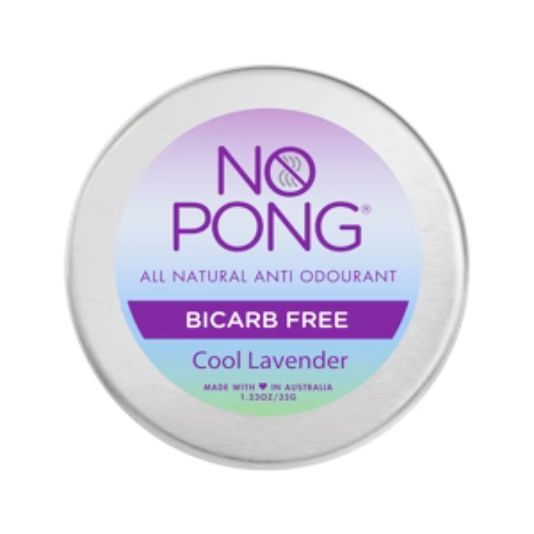 No Pong Bicarb Free Cool Lavender Deodorant 35g