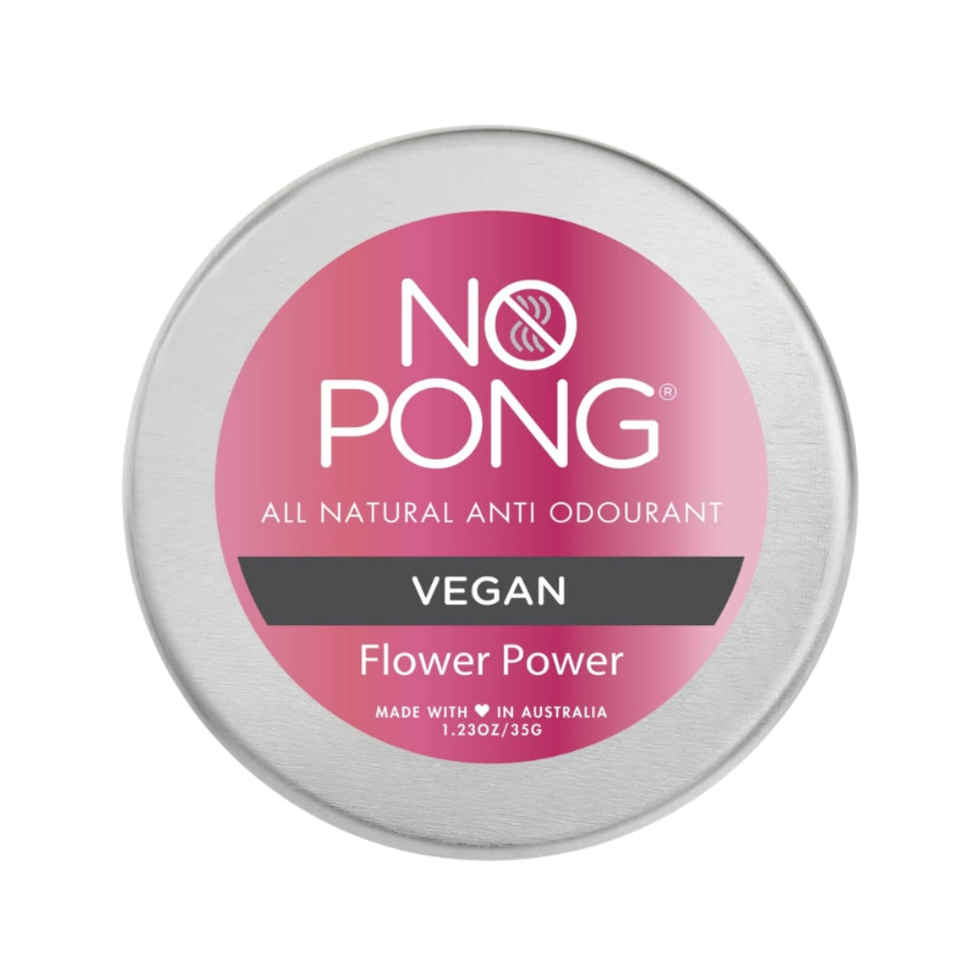 No Pong Vegan Flower Power Deodorant 35g