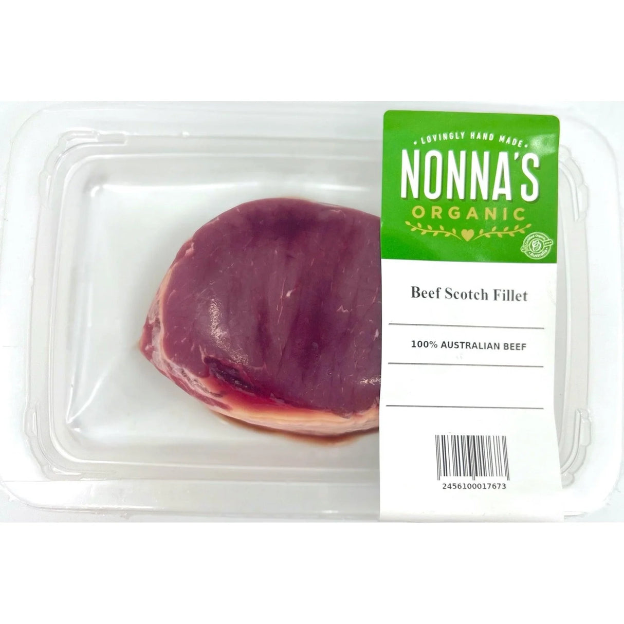 Nonna's Organic Meat Beef Scotch Fillet