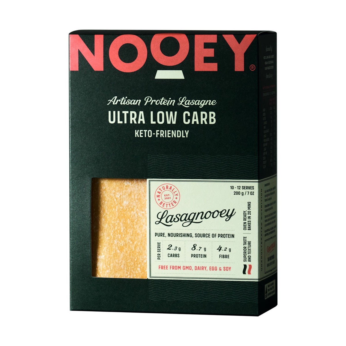 Nooey Lowcarb Lasagno 200g