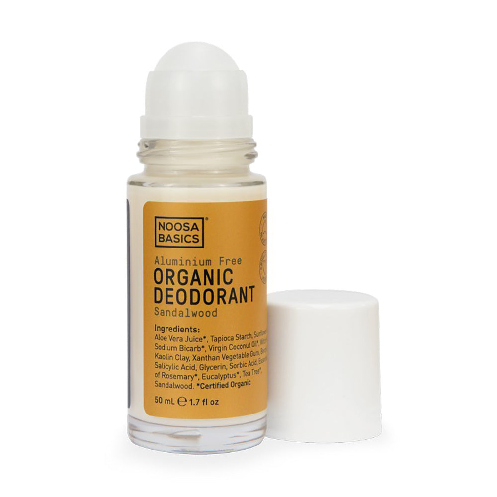 Noosa Basics Deodorant Roll On Sandalwood 50ml