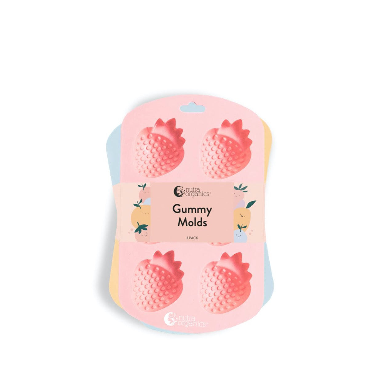 Nutra Organic Nutra Gummy Moulds X3pk