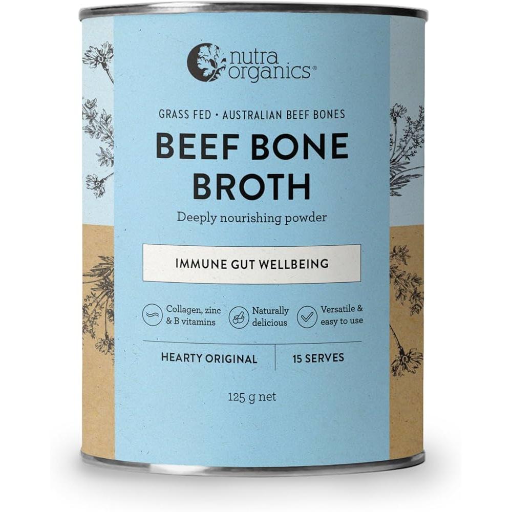 Nutra Organics Beef Broth Original 125ml