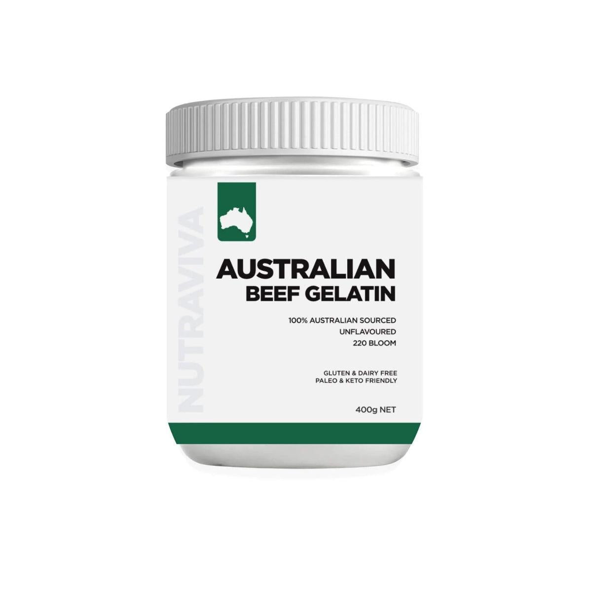 Nutraviva AU Beef Gelatin 400g