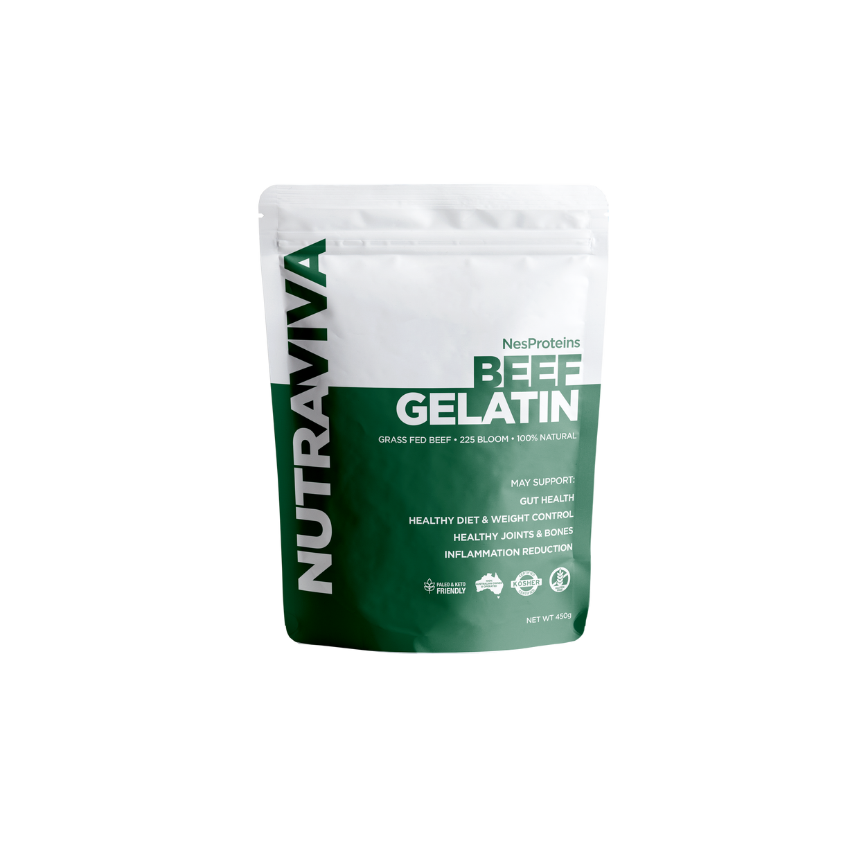 Nutraviva Gelatin 450g