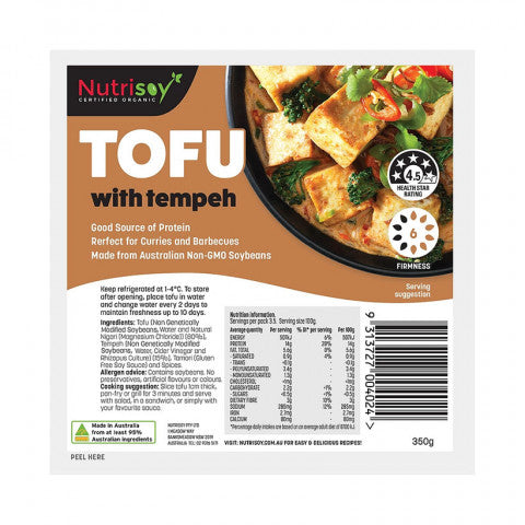 Nutrisoy Tofu Tempeh 350G