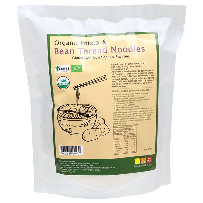 Nutritionist Choice Beans Thread Noodles With Potato 135g