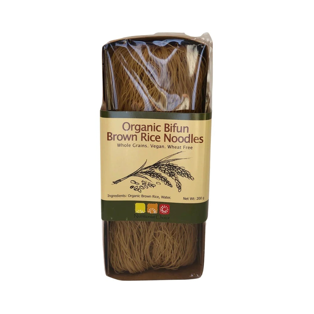 Nutritionist Choice Rice Noodles Bifun Brown 200g