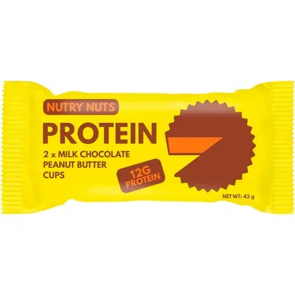 Nutry Nuts Protein Peanut Butter Cups Milk Chocolate 42g
