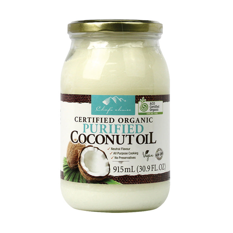 Chef's Choice Certified Organic Purified Coconut Oil 915 mL