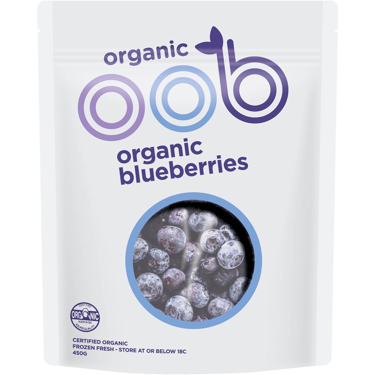 OOB Blueberries 450g