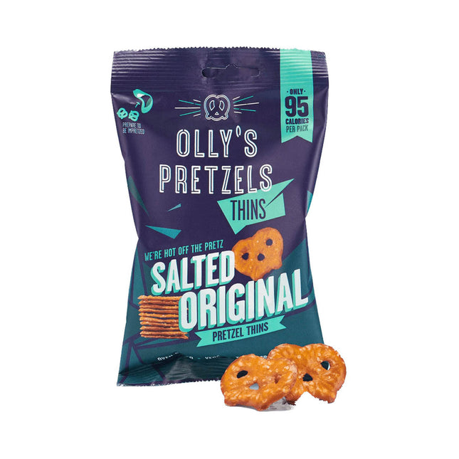 Ollys Salted Pretzel Thins 140g