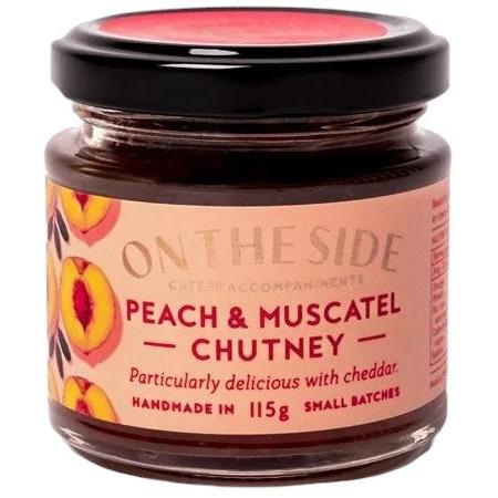 On The Side OTS Peach Muscatel Chutney115g