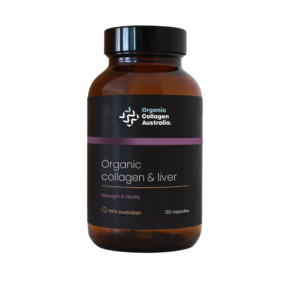 Organic Collagen Australia Collagen Liver 120c