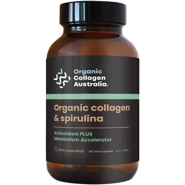 Organic Collagen Australia Collagen Spirulina 120c