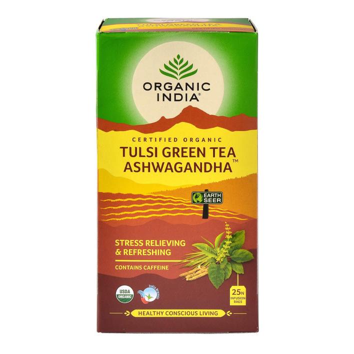 Organic India Ashwagandha Green x 25 Tea Bag