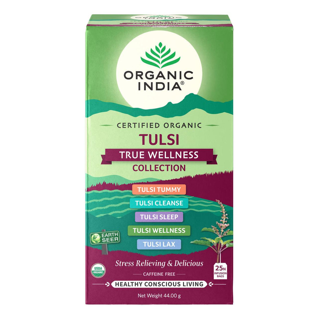 Organic India True Wellness Collection x 25 Tea Bag