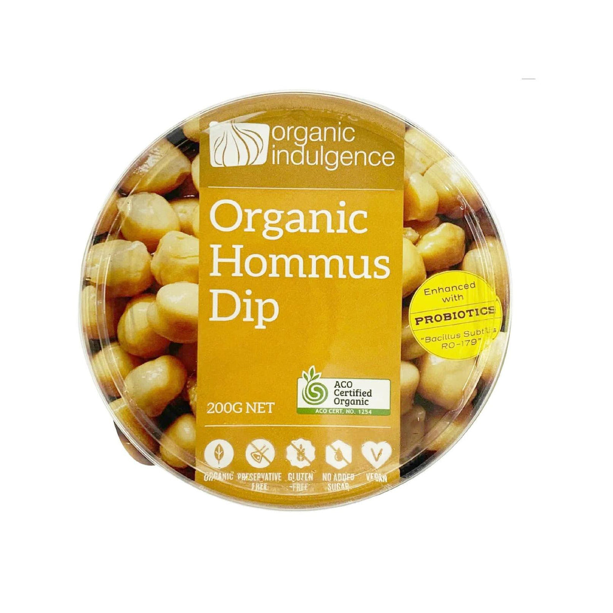 Organic Indulgence Dip Hommus 200g