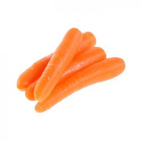 Loose organic juicing carrots sold per kilogram