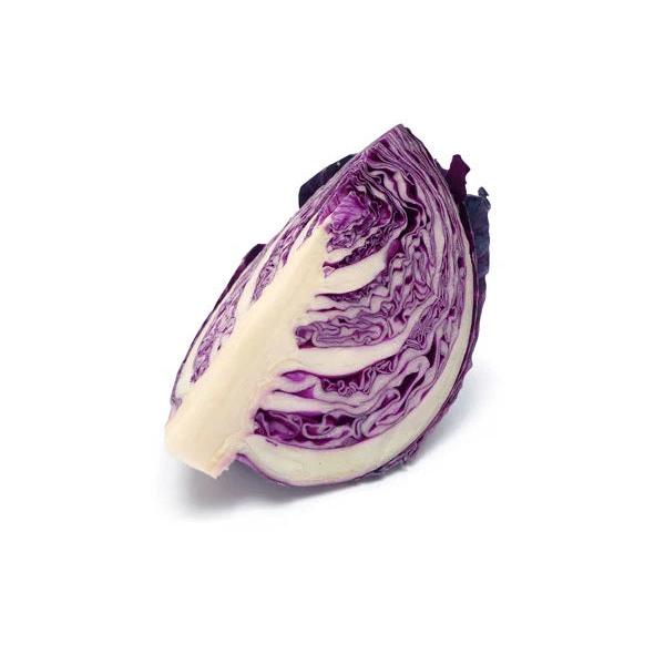 Organic Red Cabbage Quarter