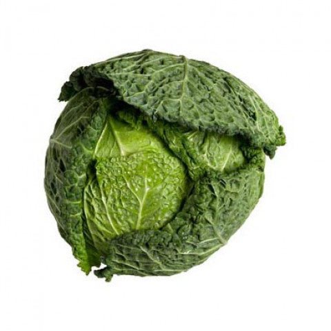 Organic Savoy Cabbage Whole Each