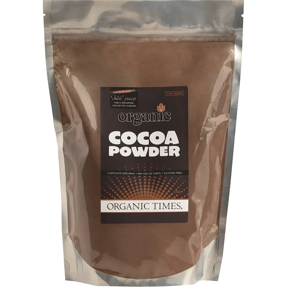 Organic Times Cocoa Powder 200g