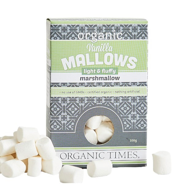 Organic Times Mallows Vanilla 100g