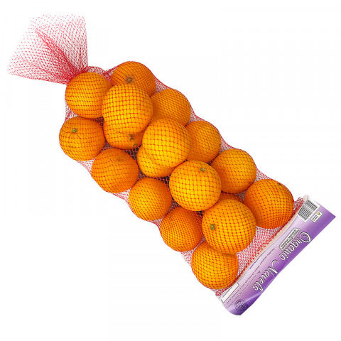 Organic Valencia Oranges 3kg Bag