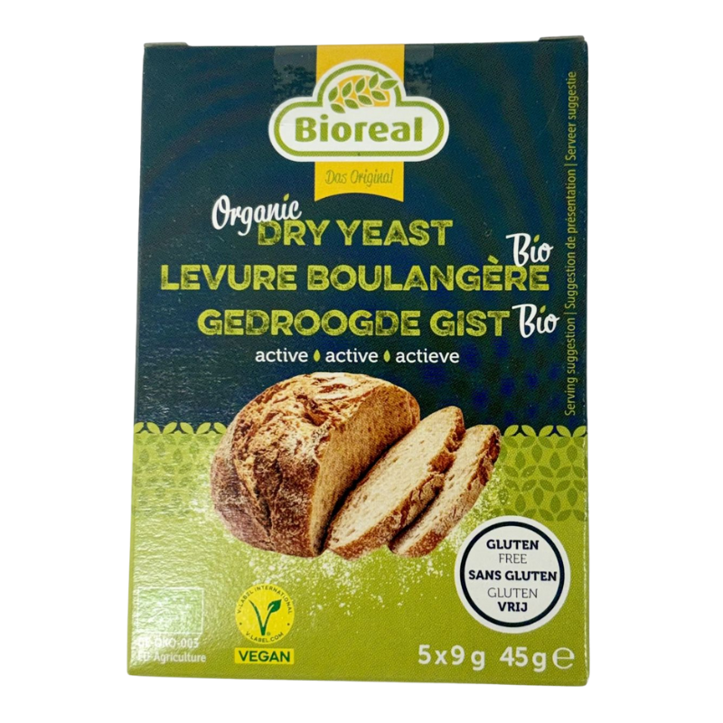 Bioreal Org Dry Yeast 5x9g