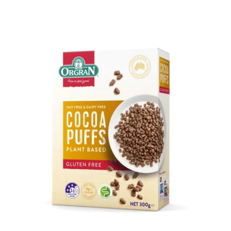 Orgran Cocoa Puffs 300g