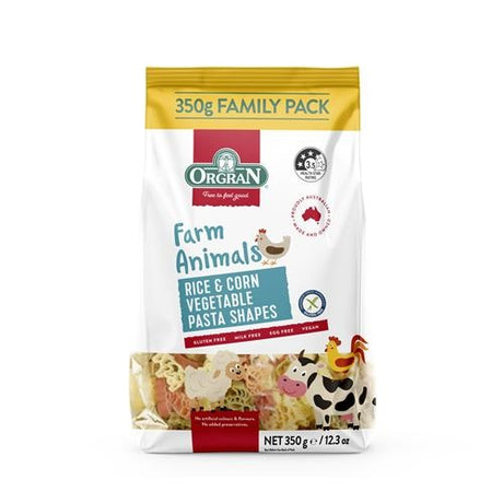 Orgran Farm Animals Pasta 350g