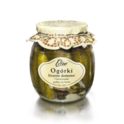 Orzel Cucumbers Pickles in Brine Homemade 750g
