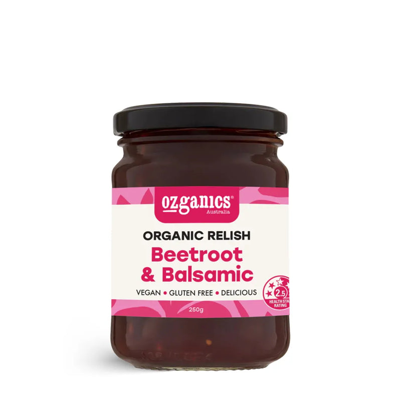 Ozganics Oz Relish Beetroot Balsamic 250G
