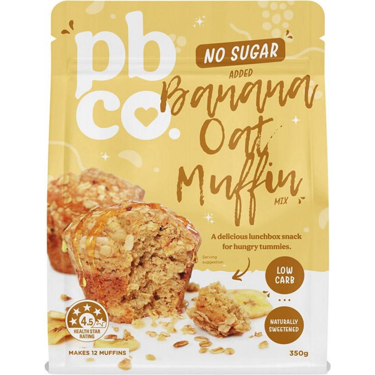 PBCo. Banana Oat Muffin Mix 320g