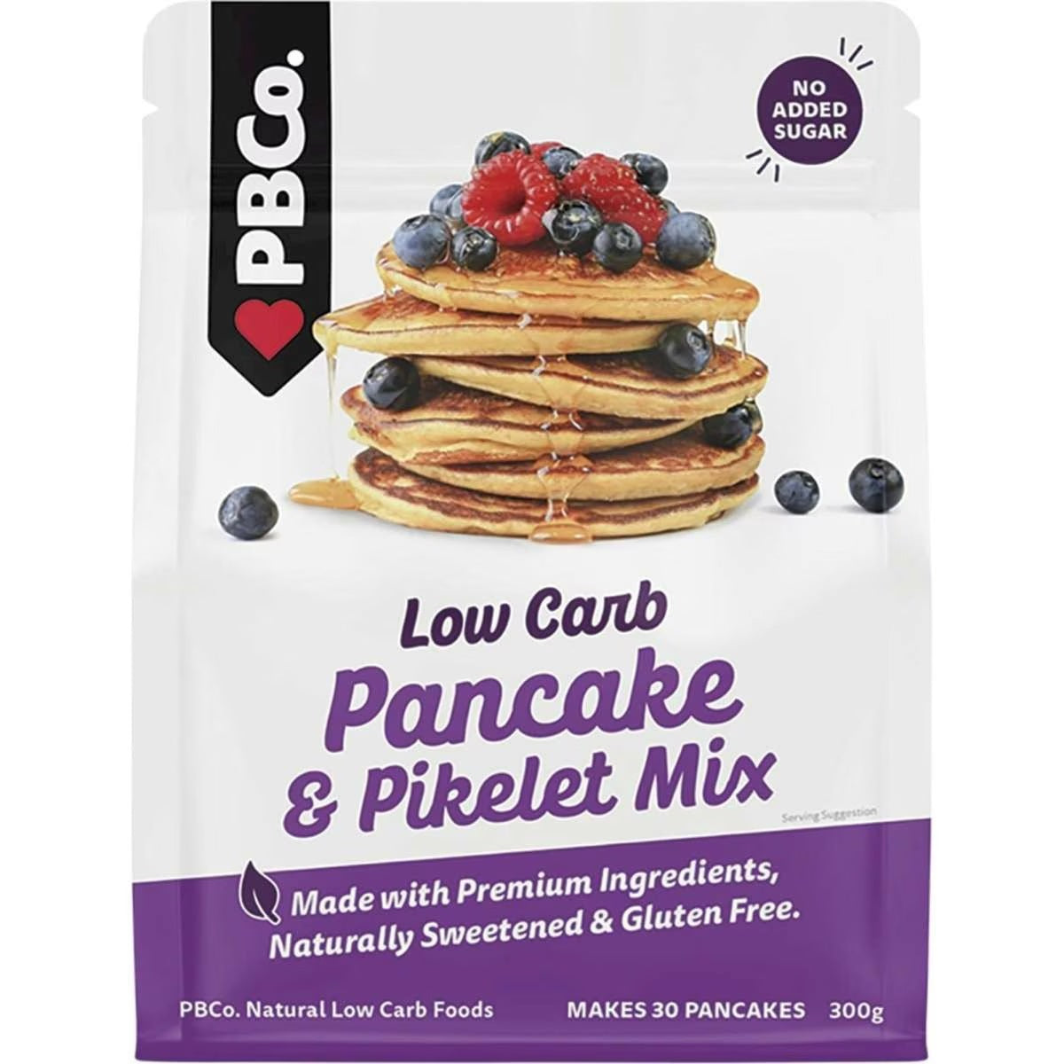 PBCo. Low Carb Pancake & Pikelet Mix 300G