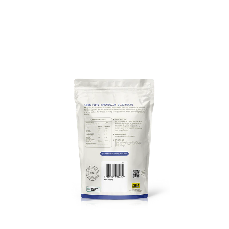 PSA Magnesium Glycinate - Pure 100g