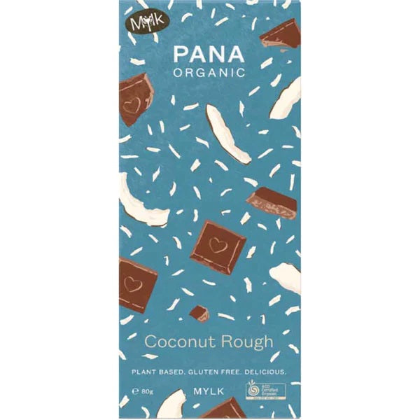 Pana Organic Chocolate Coconut Rough 80g