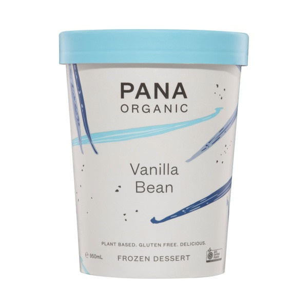 Pana Organic Ice Cream Vanilla Beans 950ml