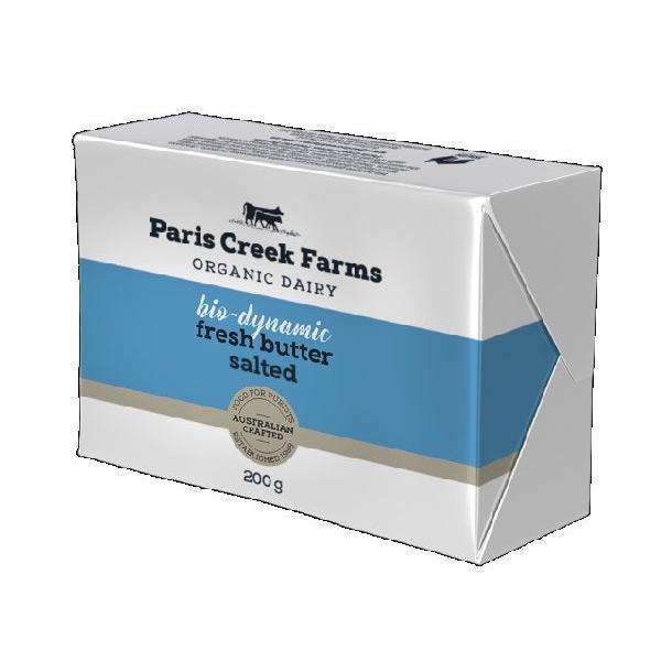 Paris Creek Farms Bio-Dynamic Fresh Salted Butter 200g