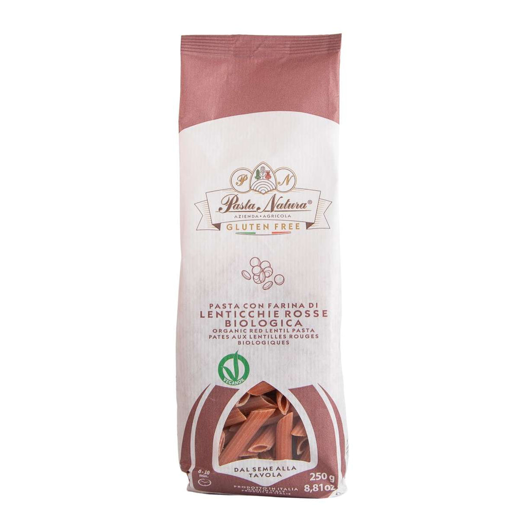 Pasta Natura Red Lentil Penne 250g