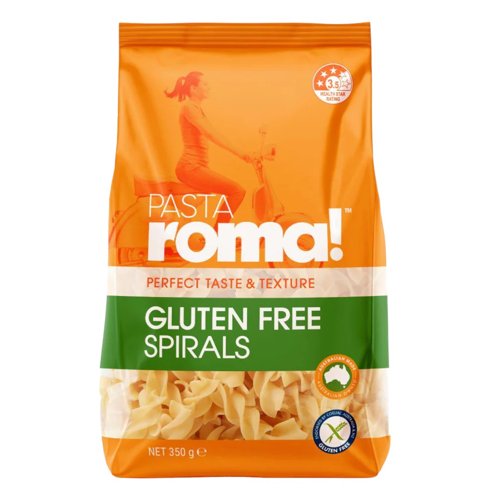Pasta Roma Gluten Free Spirals 350g