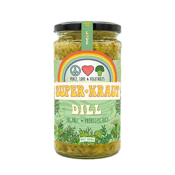 Peace Love Vegetable Superkraut Dill 650g