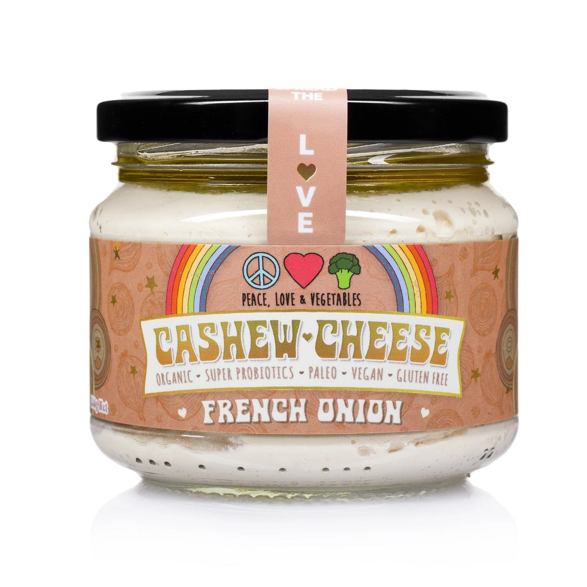 Peace Love Vegetables Cashew Cheese Fr Onion 280g